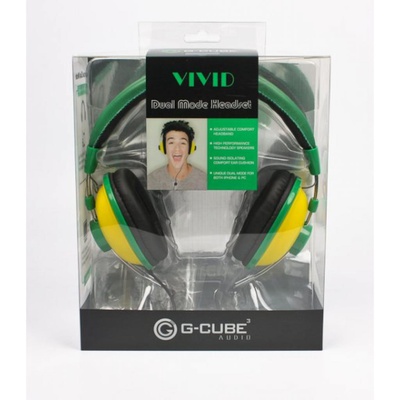 Наушники G-Cube GHV-170 Green (GHV-170 G)