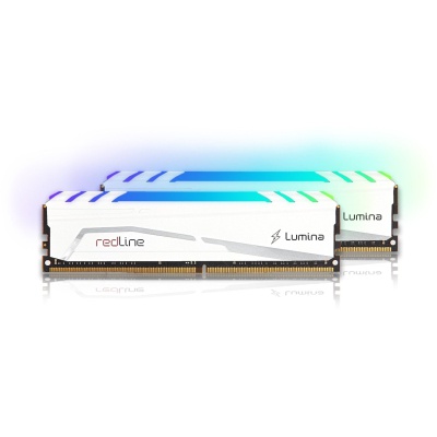 Модуль пам'яті для комп'ютера DDR5 32GB (2x16GB) 6800 MHz Redline RGB White Mushkin (MLB5C680CKKP16GX2)