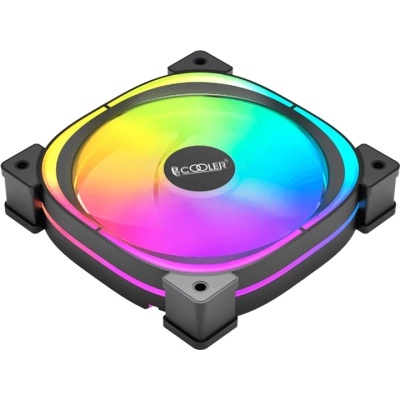 Кулер до корпусу PcCooler EF 120 ARGB BK 3 IN 1 Black