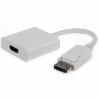 Перехідник DisplayPort to HDMI Cablexpert (A-DPM-HDMIF-002-W)