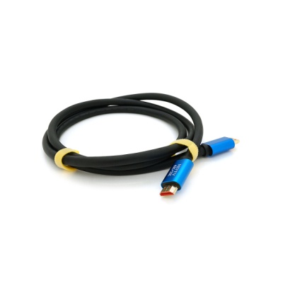 Кабель мультимедійний HDMI M to HDMI M 1.5m V2.0 4Kx2K black Merlion (YT-HDMI(M)/(M)4KV2.0-1.5m/19117)