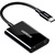 Зчитувач флеш-карт UGREEN USB-C 3.1 to TF/SD CM265 Black (35622)