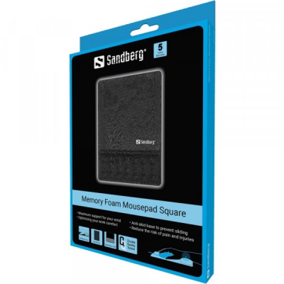 Килимок для мишки Sandberg Memory Foam Mousepad (520-38)