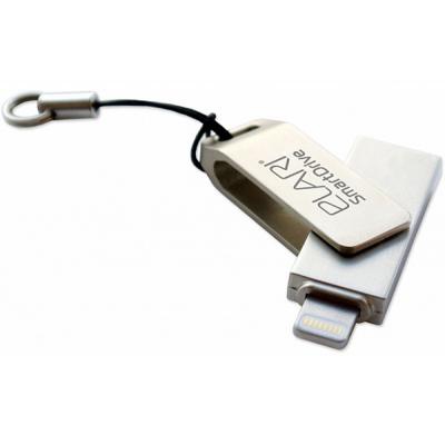 USB флеш накопитель ELARI 128GB SmartDrive Silver USB 2.0/Lightning (ELSD128GB)