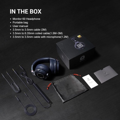 Навушники OneOdio Monitor 60 3,5мм/6,35мм Misty Blue (Monitor 60 Misty Blue)