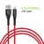 Дата кабель USB 2.0 AM to Lightning 1.2m CBRNYL1 Red Intaleo (1283126559471)