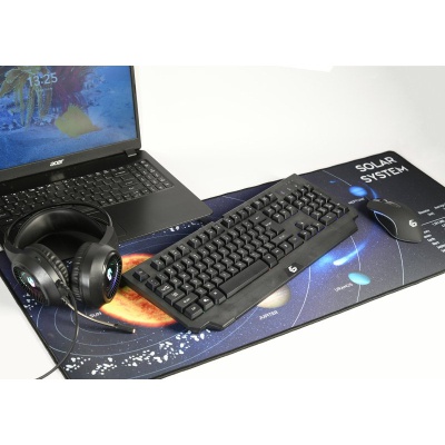 Килимок для мишки Gembird MP-SOLARSYSTEM-XL-01 Black (MP-SOLARSYSTEM-XL-01)
