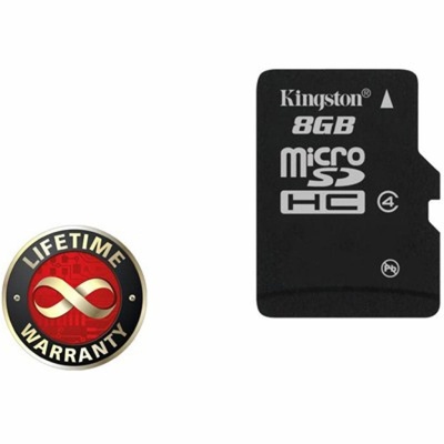 Карта памяти Kingston 8Gb microSDHC class 4 (SDC4/8GBSP)