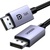Кабель мультимедійний DisplayPort M to DisplayPort M 3.0m 16K DP118 black UGREEN (25862)