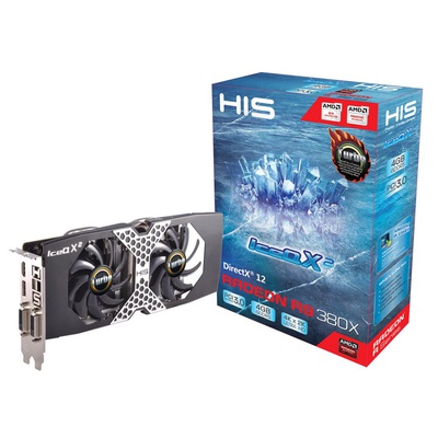 Видеокарта HIS Radeon R9 380X 4096Mb IceQ X2 Turbo (H380XQM4TR)