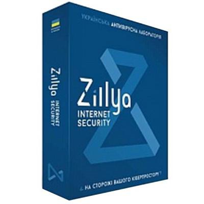 Антивирус Zillya! Internet Security 3 ПК 1 год (новая лицензия) (ZIS-1y-3pc)