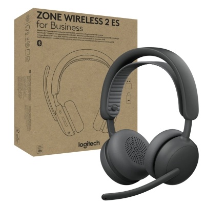 Навушники Logitech Zone Wireless 2 ES for Business Graphite (981-001493)