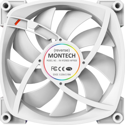Кулер до корпусу MONTECH RX120 PWM (W31)