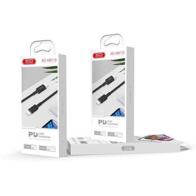 Дата кабель USB-C to Lightning 1.0m PD18W XO (XO-NB113-TC-1)