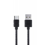 Дата кабель USB 2.0 AM to Type-C 1.0m black PURIDEA (L21-USB-C Black)