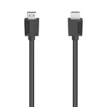 Кабель мультимедійний HDMI to HDMI 1.5m Black Ethernet 4K Hama (00205005)