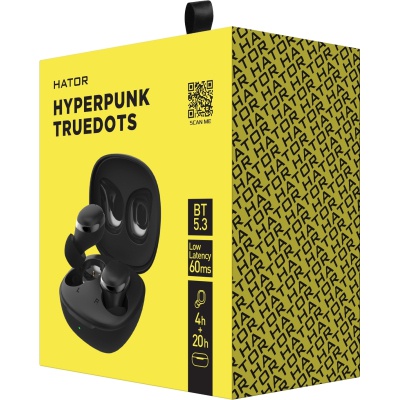 Навушники Hator Hyреrpunk Truedots Black (HTA-410)