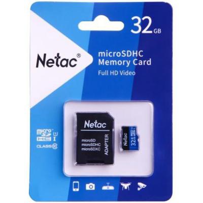 Карта памяти Netac 32GB microSD class 10 UHS-I U1 (NT02P500STN-032G-R)