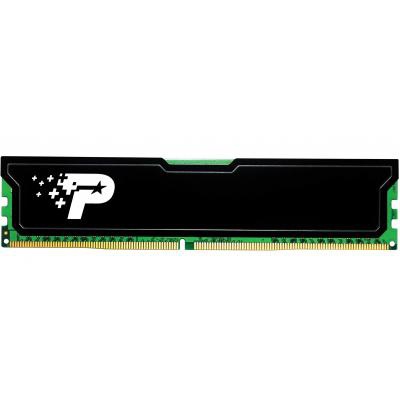 Модуль памяти для компьютера DDR4 4GB 2666 MHz Heatsink Patriot (PSD44G266682H)