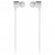 Наушники KitSound KS Vibes Earphones White (KSVIBWH)