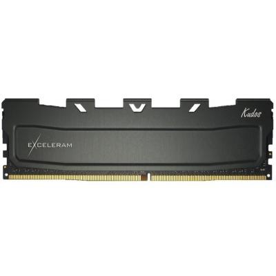 Модуль памяти для компьютера DDR4 16GB 2400 MHz Black Kudos eXceleram (EKBLACK4162417C)