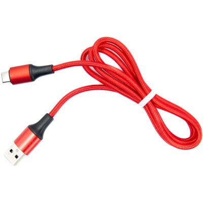 Дата кабель USB 2.0 AM to Type-C 1.0m red Dengos (NTK-TC-MT-RED)