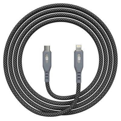 Дата кабель USB-C to Lightning 1.0m Magnetic 27W black Armorstandart (ARM75512)