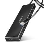 Концентратор AXAGON USB 3.1 to 7xUSB 3.0 black (HUE-F7A)