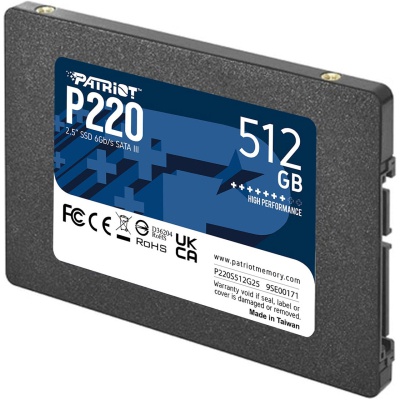 Накопичувач SSD 2.5' 512GB Patriot (P220S512G25)