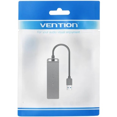 Концентратор VENTION USB 3.0 to 4xUSB 3.0 black (CHLBB-SCB)