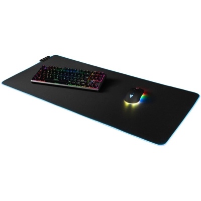 Килимок для мишки Modecom Volcano Aira RGB Control Black (PMK-MC-VOLCANO-AIRA-RGB)