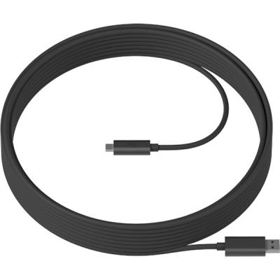 Кабель для передачі даних Logitech Strong USB 3.1 Cable 10M (939-001799)