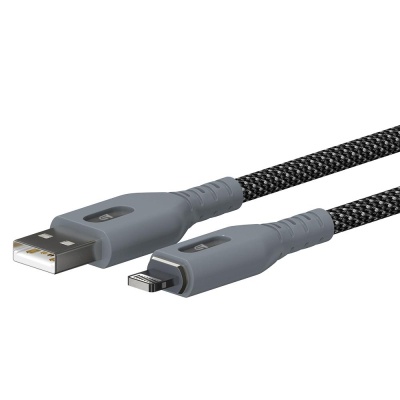 Дата кабель USB 2.0 AM to Lightning 1.0m Magnetic 2A black Armorstandart (ARM75508)