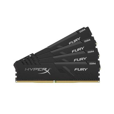 Модуль памяти для компьютера DDR4 32GB (4x8GB) 2666 MHz HyperX Fury Black HyperX (Kingston Fury) (HX426C16FB3K4/32)