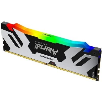 Модуль пам'яті для комп'ютера DDR5 16GB 6400 MHz Renegade RGB Kingston Fury (ex.HyperX) (KF564C32RSA-16)