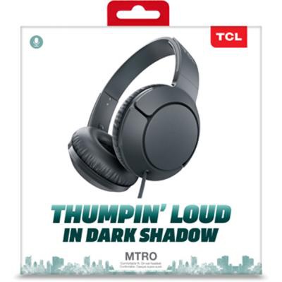 Наушники TCL MTRO200 Shadow Black (MTRO200BK-EU)