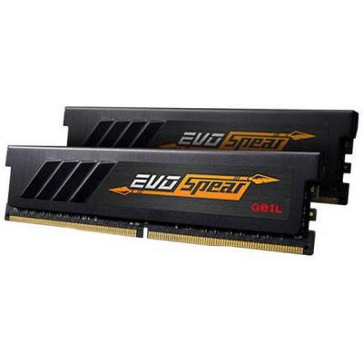 Модуль памяти для компьютера DDR4 16GB (2x8GB) 3200 MHz EVO SPEAR GEIL (GSB416GB3200C16ADC)