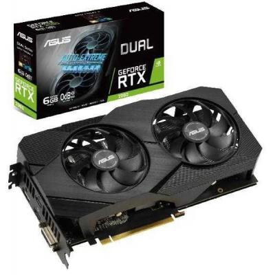 Видеокарта ASUS GeForce RTX2060 6144Mb DUAL EVO (DUAL-RTX2060-6G-EVO)