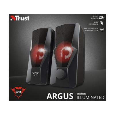 Акустическая система Trust GXT 610 Argus Illuminated Black (23737)