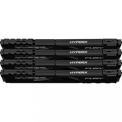 Модуль памяти для компьютера DDR4 64GB (4x16GB) 3000 MHz Fury Black Kingston (HX430C16FB4K4/64)
