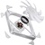 Кулер до корпусу JONSBO HF1215 White ARGB