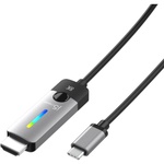 Кабель мультимедійний USB-C to HDMI M 1.8m 8K 60Hz LED RGB J5create (JCC157-N)