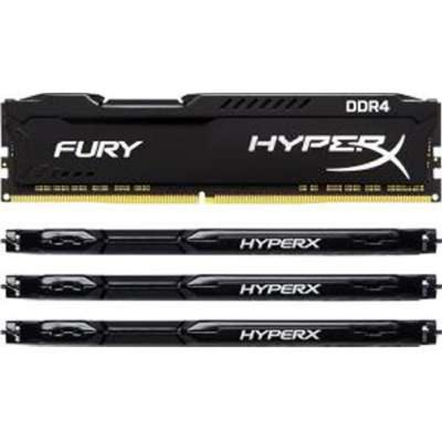 Модуль памяти для компьютера DDR4 32GB (4x8GB) 2666 MHz HyperX FURY Black Kingston (HX426C16FB2K4/32)