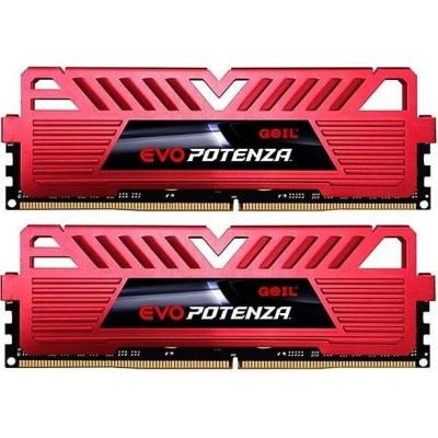 Модуль памяти для компьютера DDR4 16GB (2x8GB) 2400 MHz EVO Potenza GEIL (GPR416GB2400C15DC)