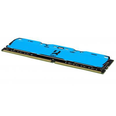 Модуль памяти для компьютера DDR4 8GB 3000 MHz IRDM Blue GOODRAM (IR-XB3000D464L16S/8G)
