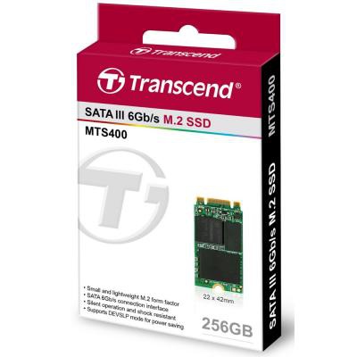 Накопитель SSD M.2 256GB Transcend (TS256GMTS400)