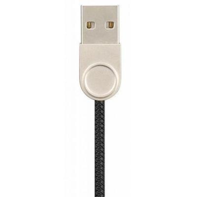 Дата кабель USB 2.0 AM to Type-C Pro Nylon Lay Black Gelius (63259)