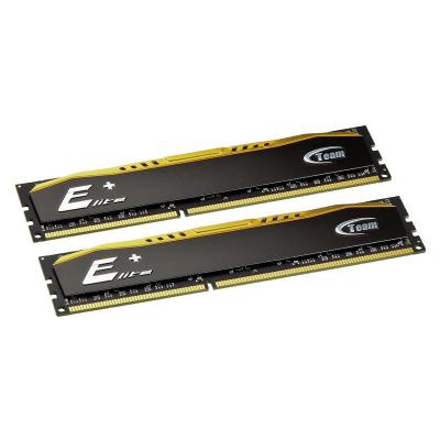 Модуль памяти для компьютера DDR3 8GB (2x4GB) 1866 MHz Elite Plus Black Team (TPD38G1866HC13DC01)