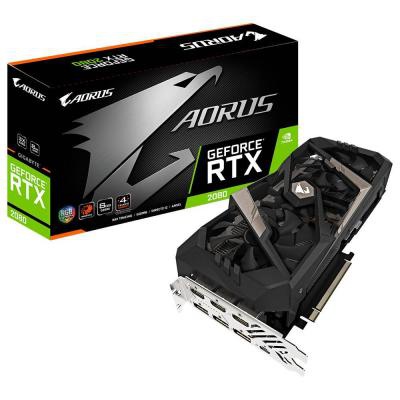 Видеокарта GIGABYTE GeForce RTX2080 8192Mb AORUS (GV-N2080AORUS-8GC)