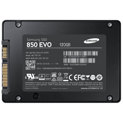 Накопитель SSD 2.5' 120GB Samsung (MZ-75E120BW)